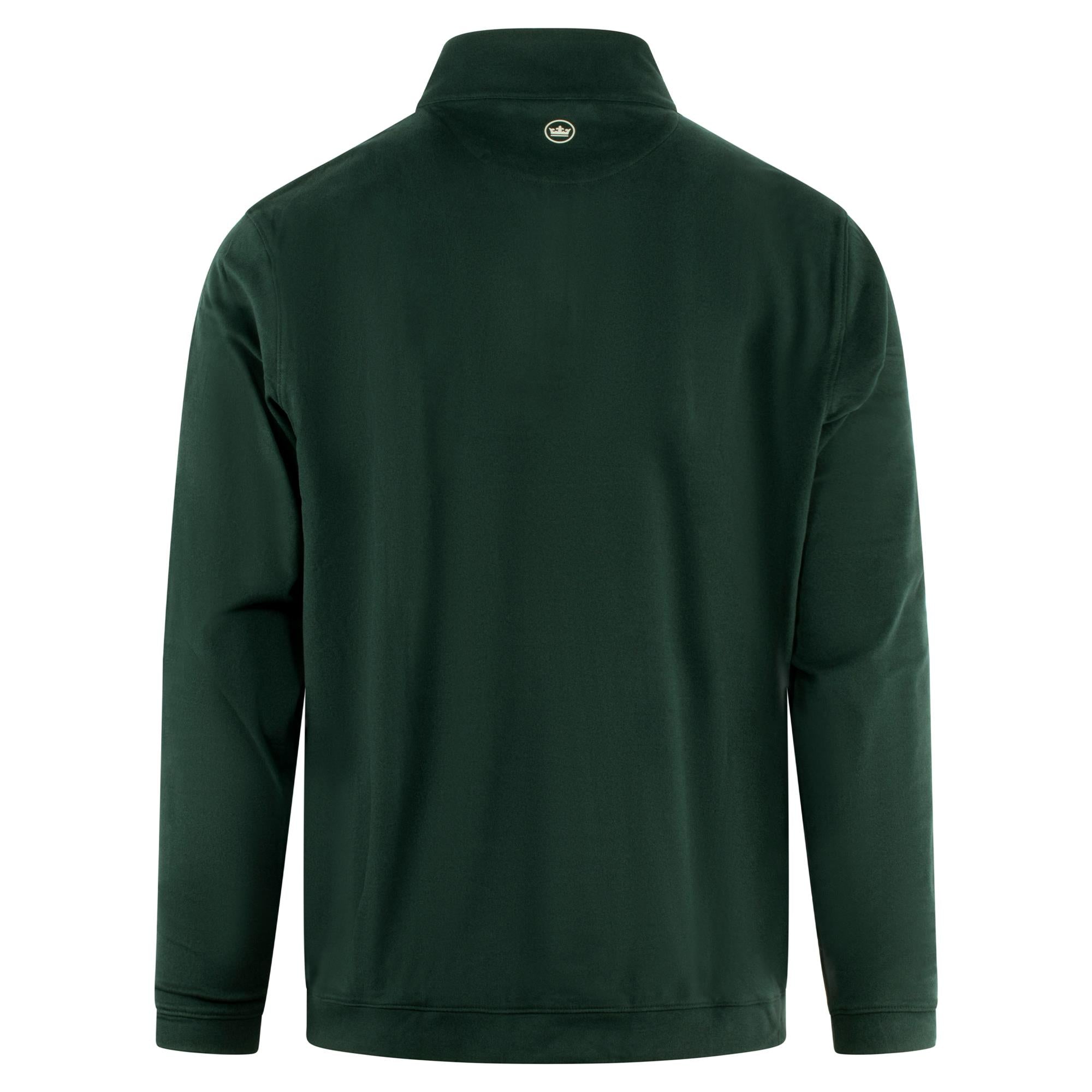 Peter Millar Ardentair Performance Quarter Zip Mens Golf Mid Layer Nordic Pine
